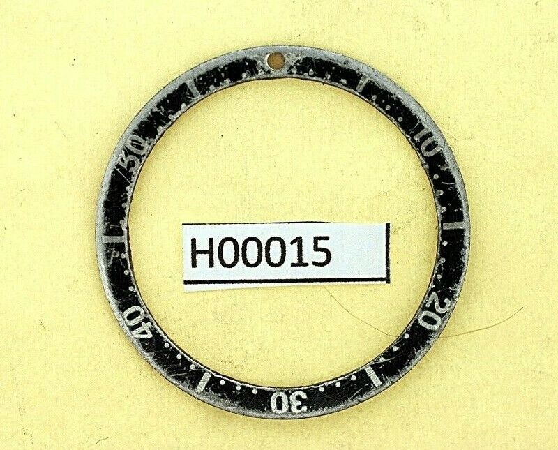 USED VINTAGE SEIKO BEZEL INSERT FOR 7002 6309 7040 7290 6306 DIVE WATCH H00015