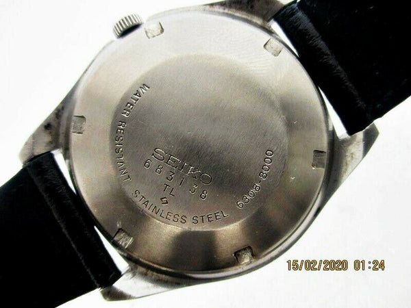 PROJECT TO FIX SEIKO 5 6308 8000 DATE AUTOMATIC MENS 683138 EU SHIP WATCH NR