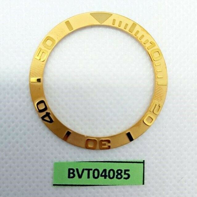 SEIKO GOLD YACHTMASTER CERAMIC BEZEL SLANT INSERT 7S26 0020 SKX007 7040 BVT4085