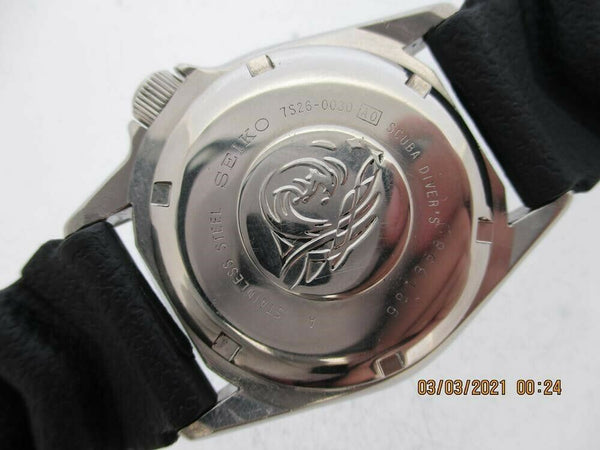 PROJECT TO FIX SEIKO 7S26 0030 AUTO MIDSIZED PEPSI DAY DATE 981858 EU SHIP WATCH