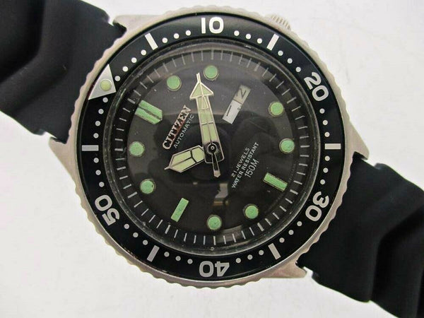 PROJECT TO FIX CITIZEN MENS 51-2273 SS AUTO DAY DATE 0080038 EU SHIP WATCH NR